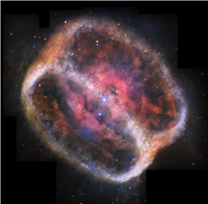  NASA, ESA, CSA, STScI, Michael Ressler (NASA-JPL), Dave Jones (IAC) &copy;