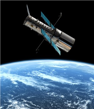 The joint ESA/NASA Hubble Space Telescope ESA &copy;