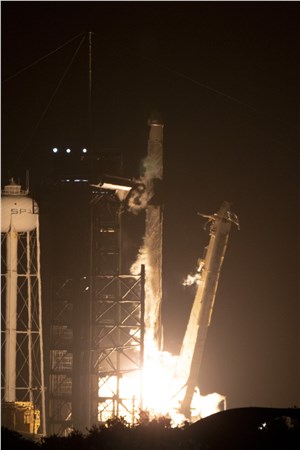 ACES on its way to space ESA-S. Corvaja  &copy;