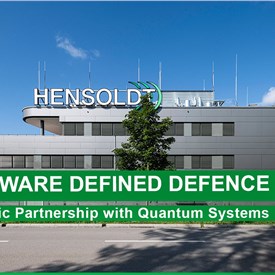 Image - HENSOLDT and Quantum Systems Forge Strategic Partnership to Drive Innovation in Software-Defined Defence