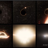 NASA's Hubble Pinpoints Roaming Massive Black Hole