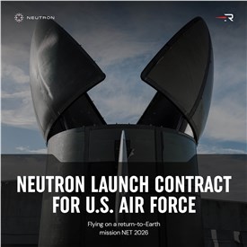 Rocket Lab Partners With USAF for Neutron Launch for Re-Entry Mission