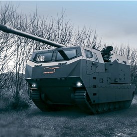GDELS Unveils New Tracked Artillery System: NEMESIS