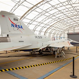 NASA X-59's Latest Testing Milestone: Simulating Flight from the Ground