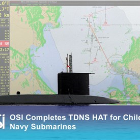 Image - OSI Completes TDNS HAT for Chilean Navy Submarines
