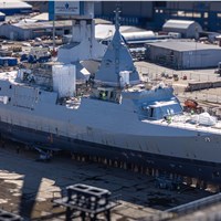 The First Multi-purpose Corvette Built at Rauma Shipyard has Been Launched