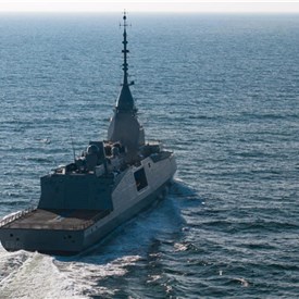 Start of HS Kimon Sea Trials, 1st FDI Frigate for the Hellenic Navy