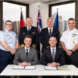thyssenkrupp Marine Systems and Saab Australia Sign MoU to Deepen Naval Collaboration