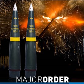Rheinmetall Receives Major Orders for 155 mm Ammunition from an International Customer