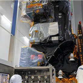Image - Airbus-built MetOp-SG weather and climate satellite shipped to Kourou