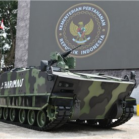 Image - KAPLAN/HARIMAU APC, is Revealed at Indo Defence 2025