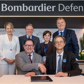 Image - Safran and Bombardier Announce Their Technological Innovation Partnership in Defense