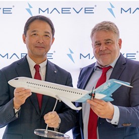 JAL and JALEC Sign MOU with Maeve on Next Sustainable Aircraft Development
