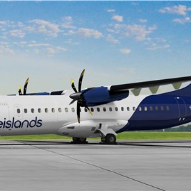 Jetstream Delivers 1st ATR 72-600 to Blue Islands Limited