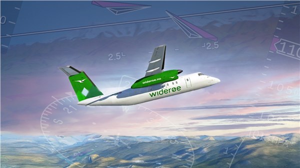 Wideroe Airlines Upgrades Dash 8 Fleet With Universal Avionics Flight Display System