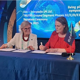 ESA Signs Contract With Telespazio UK to Deliver the Ground Segment for the Earth Watch TRUTHS Mission
