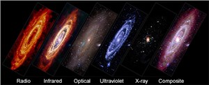Andromeda Galaxy (M31) in Different Types of Light NASA &copy;