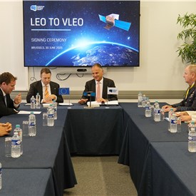 Image - EDA Signs With ISISPACE for LEO2VLEO Satellite Constellation Launch