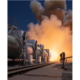 NGC Tests Most Powerful Segmented Solid Rocket Booster Ever Built