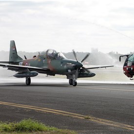 Embraer Delivers 4 A-29 Super Tucano Aircraft to the Paraguayan AF
