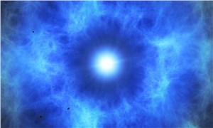 Artist's impression of double-detonation supernova European Southern Observatory (ESO) &copy;