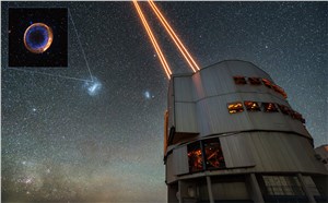 Location of the supernova remnant SNR 0509-67.5 European Southern Observatory (ESO) &copy;