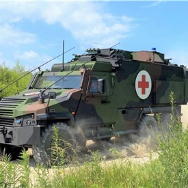 Medium Protected Medical Vehicle EAGLE 6x6 handed over to the German Armed Forces