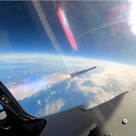 Successful 1st MICA Firings Against Very High Altitude Balloons