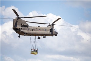 Space Rider model ready to drop Thales Alenia Space  &copy;