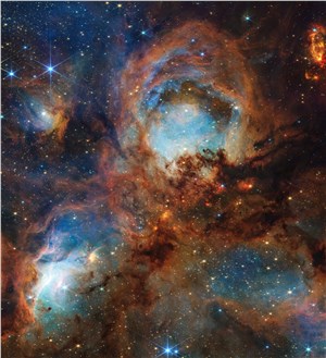 Cat's Paw Nebula (NIRCam) NASA, ESA, CSA, STScI &copy;