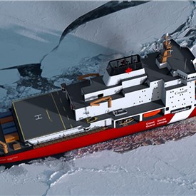 Image - Terma Surveillance Radar System Delivered by Sperry Marine to Seaspan Shipyards for Canadian Coast Guard Polar Icebreaker and MPV Programs
