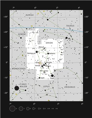 Baby star HOPS-315 in the constellation Orion European Southern Observatory (ESO) &copy;