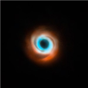 Joint VLT and ALMA view of disc around the star European Southern Observatory (ESO) &copy;