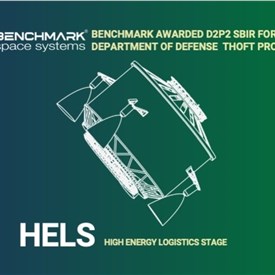 Benchmark Receives SBIR D2P2 Award to Advance High-Energy Logistics Stage (HELS)