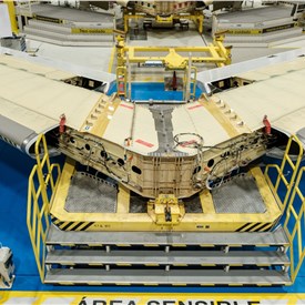Image - Airbus Completes the 1st Horizontal Stabiliser for the A350F Freighter in Spain
