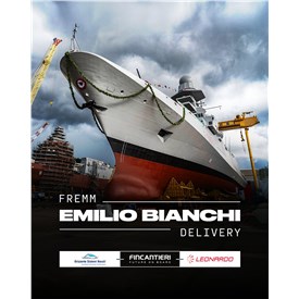 10th FREMM  Unit "Emilio Bianchi" Delivered to the Italian Navy