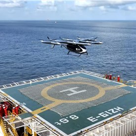 AutoFlight Achieves Aviation Milestone with World's 1st 2-Ton eVTOL Offshore Oil Platform Operation for 300km+ Round-Trip