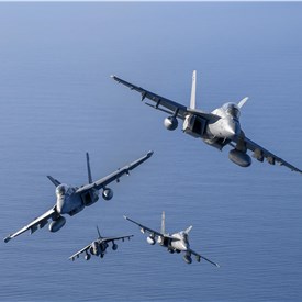 F/A-18 and EA-18G Surpass 12 Million Flight Hours