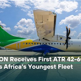 FLYGABON Receives 1st ATR 42-600, Becomes Africa's Youngest Fleet