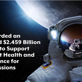 Image - KBR Awarded an Estimated $2.459Bn Contract to Support Astronaut Health and Performance for Space Missions