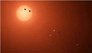 Artist's illustration of TRAPPIST-1 star system NASA/JPL-Caltech/R. Hurt (IPAC)  &copy;