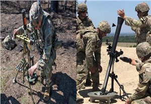 Mortar Training PEO STRI, U.S. Army &copy;