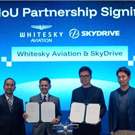 SkyDrive and Whitesky Forge Strategic Alliance to Launch eVTOL Operations in Indonesia
