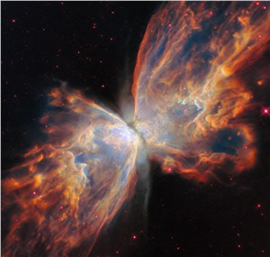 Butterfly Nebula NGC 6302 ESA/Webb, NASA & CSA, K. Noll, J. Kastner, M. Zamani (ESA/Webb)  &copy;