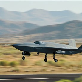 GA-ASI Marks Another Aviation 1st With YFQ-42A CCA Flight Testing