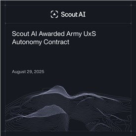 Scout AI Awarded Army UxS Autonomy Contract