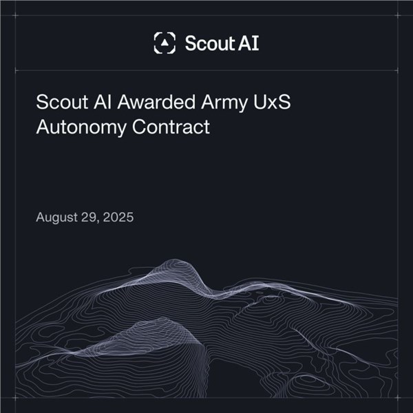 Scout AI Awarded Army UxS Autonomy Contract