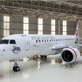Image - Azorra Delivers Australia's 1st Embraer E190-E2 to Virgin Australia