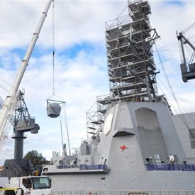 King Cobra SATCOM System Installed on HMAS Sydney, Marking Major Upgrade for Navy Communications