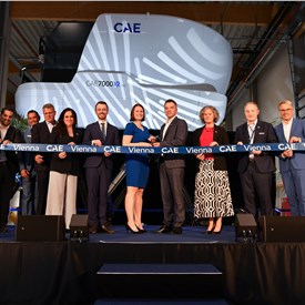CAE Inaugurates Central European Flagship Business Aviation Training Centre in Vienna